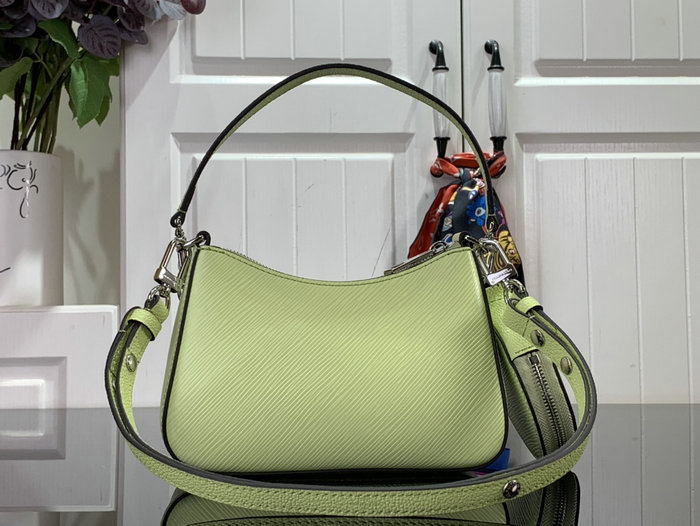 Louis Vuitton Epi Leather Marellini Bag Green M20998