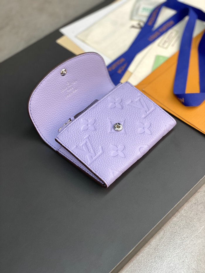 Louis Vuitton Rosalie Coin Purse Purple M81520