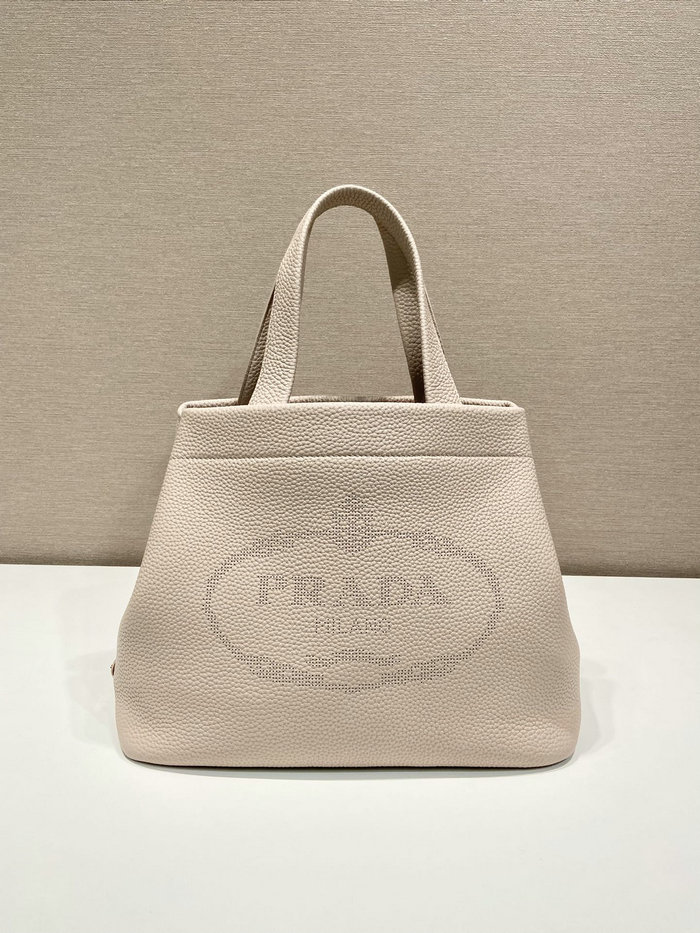 Prada Carved Logo Tote Bag Pink 1BC384