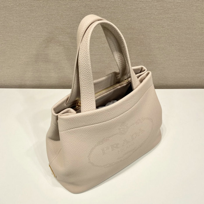 Prada Carved Logo Tote Bag Pink 1BC384