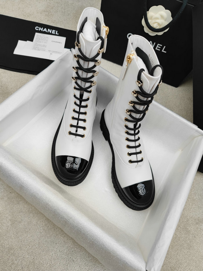 Chanel Leather Boots SNC090825