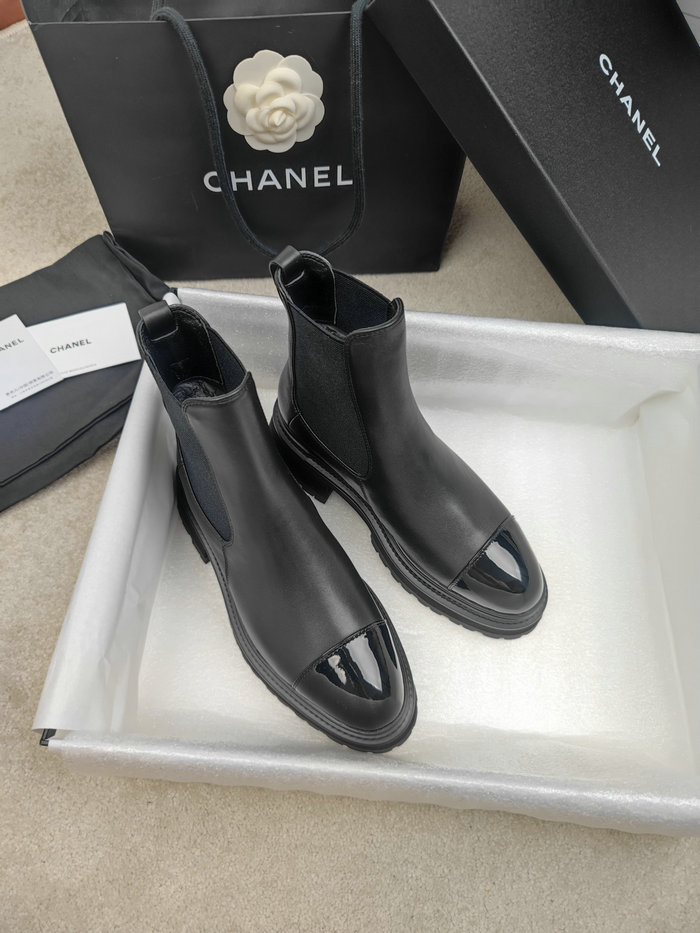 Chanel Leather Boots SNC090826