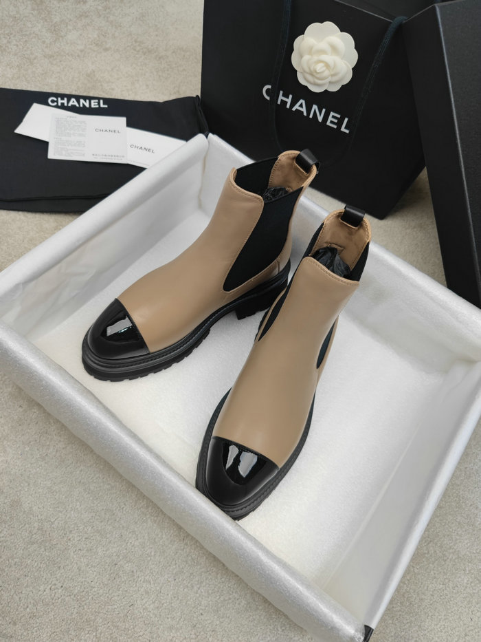 Chanel Leather Boots SNC090827