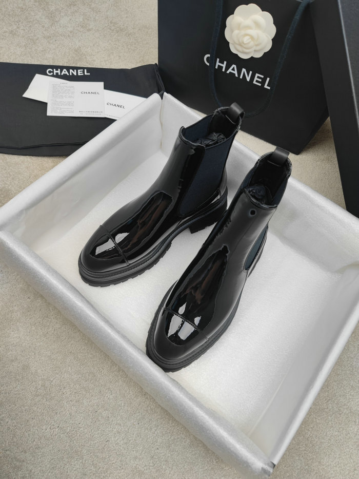 Chanel Leather Boots SNC090828