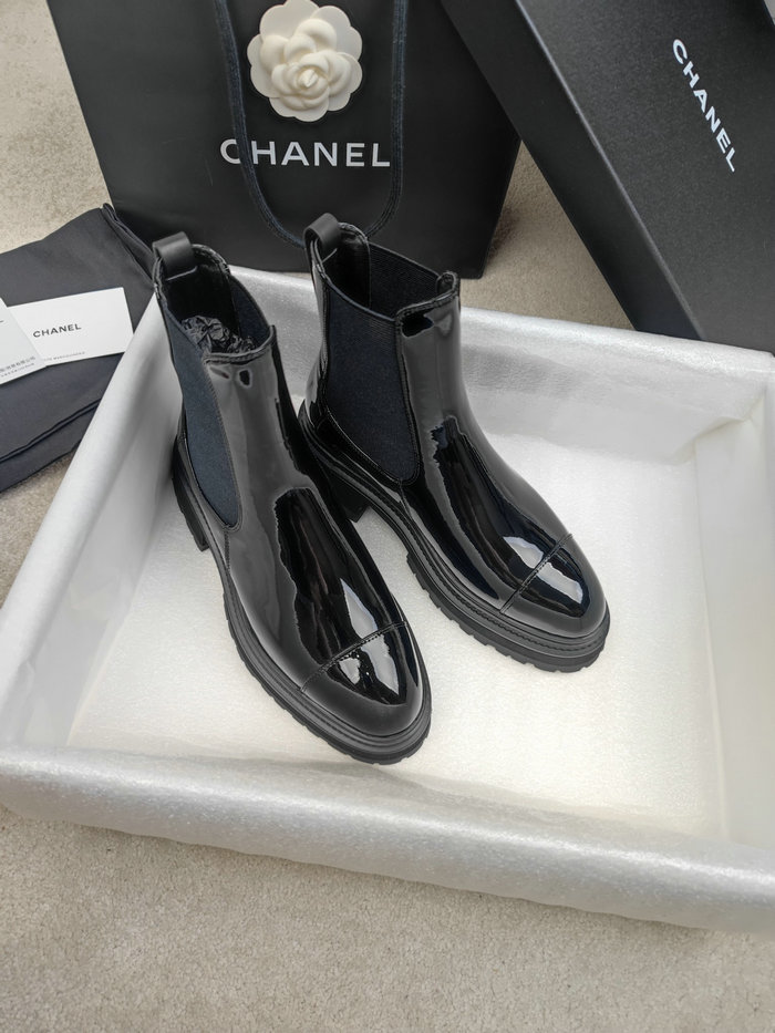 Chanel Leather Boots SNC090828