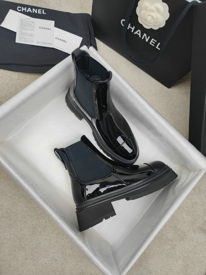 Chanel Leather Boots SNC090828