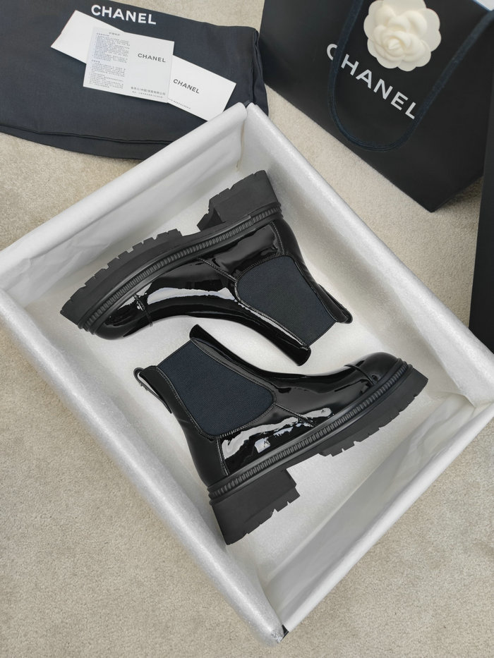 Chanel Leather Boots SNC090828