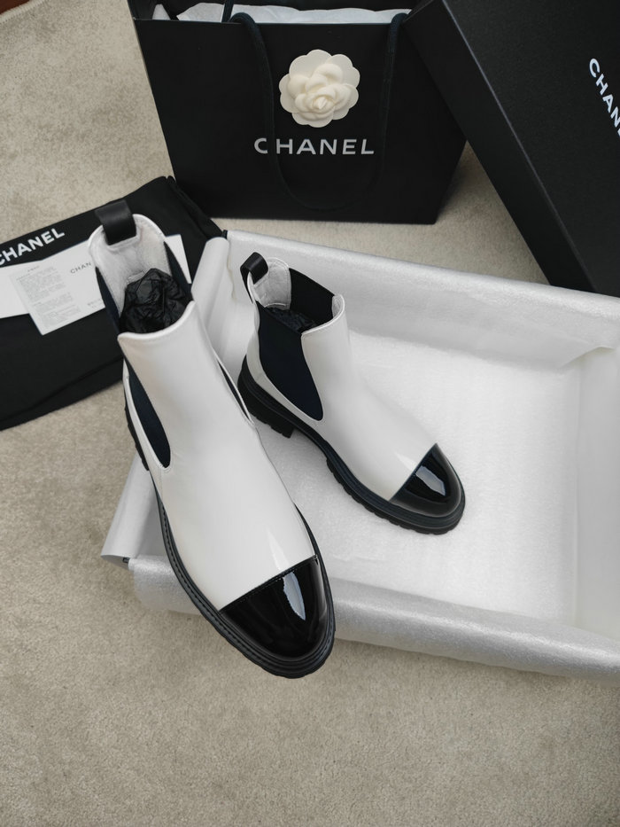 Chanel Leather Boots SNC090829