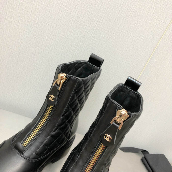 Chanel Leather Boots SNC090832