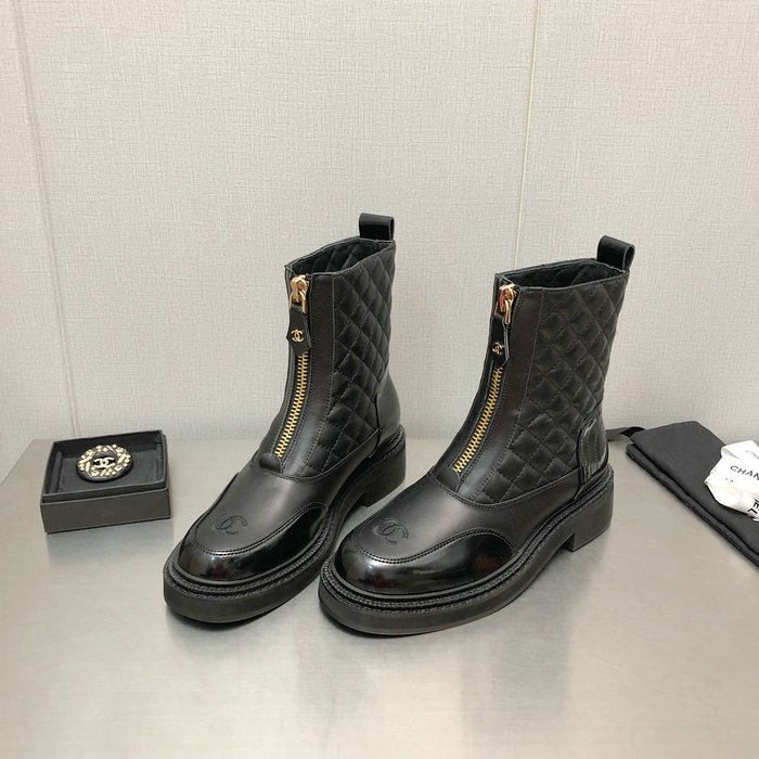 Chanel Leather Boots SNC090832