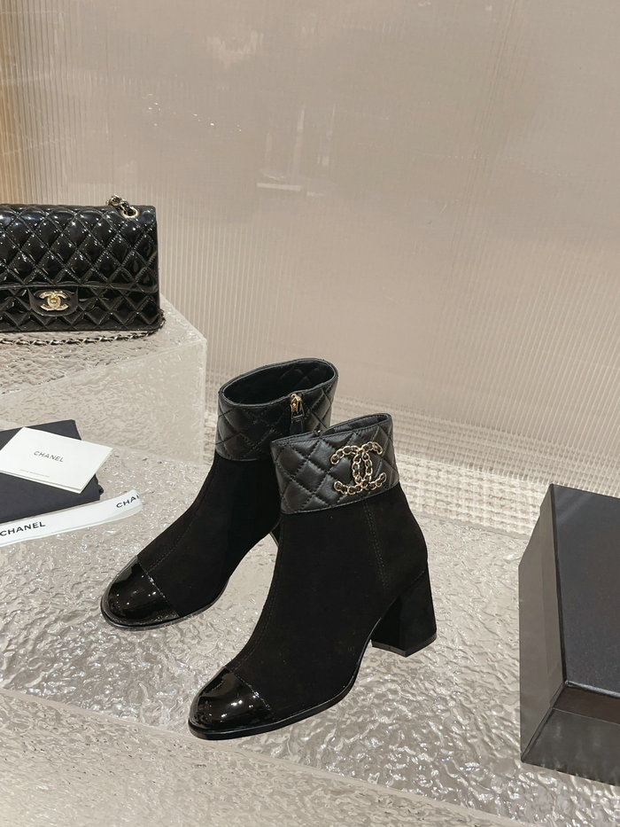 Chanel Leather Boots SNC090835