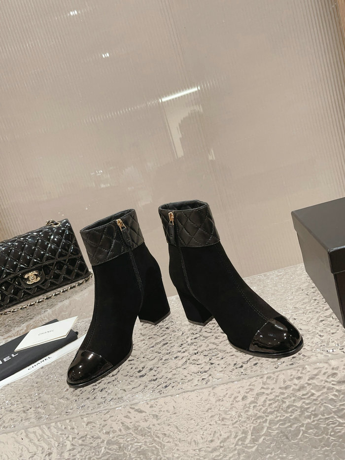 Chanel Leather Boots SNC090835