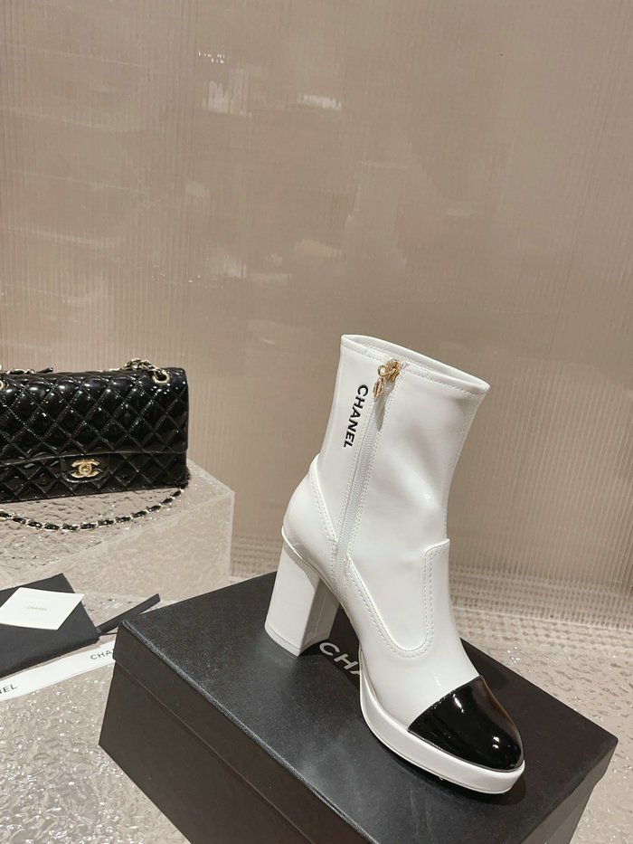 Chanel Leather Boots SNC090836