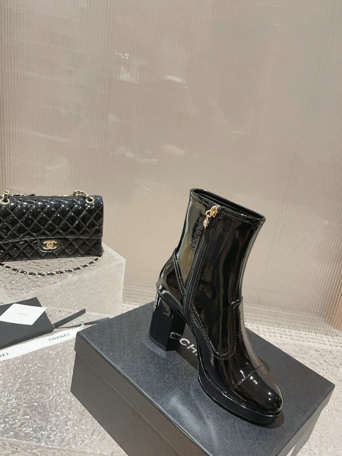 Chanel Leather Boots SNC090837