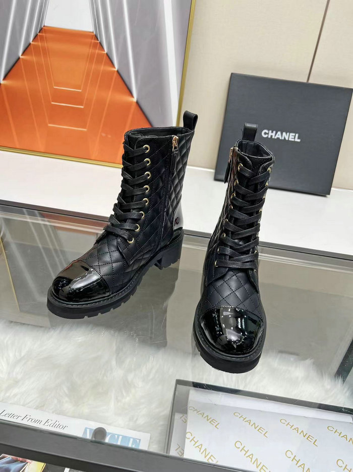 Chanel Leather Boots SNC090839