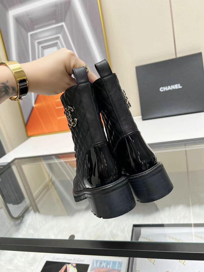 Chanel Leather Boots SNC090839