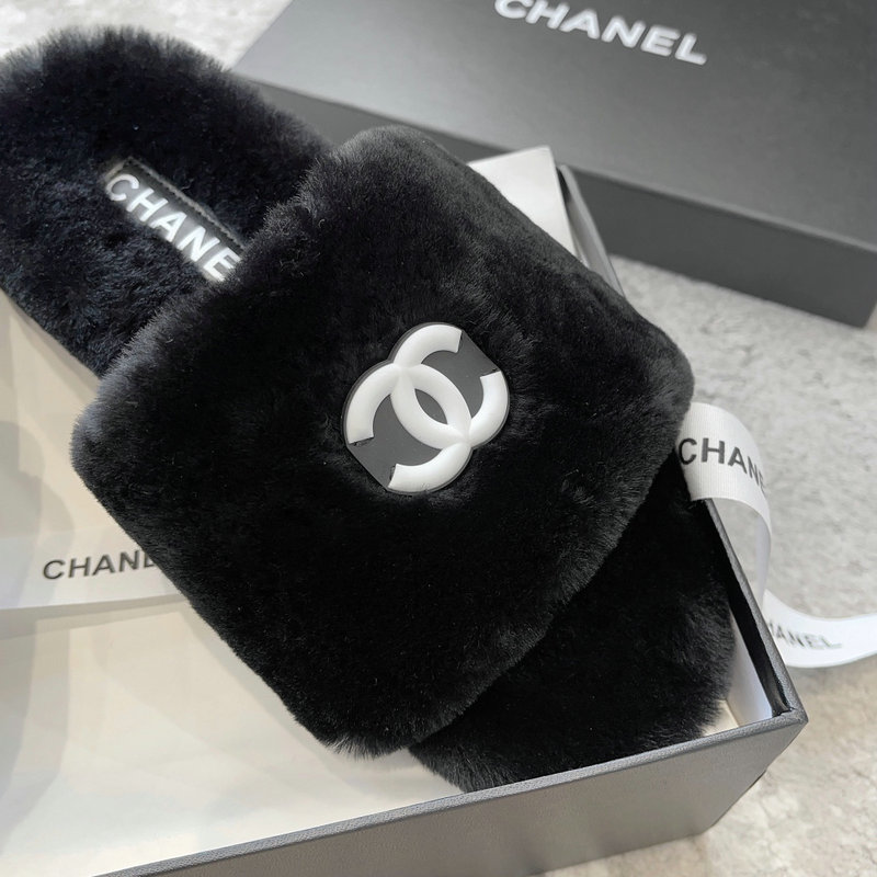 Chanel Wool Slippers SNC091302