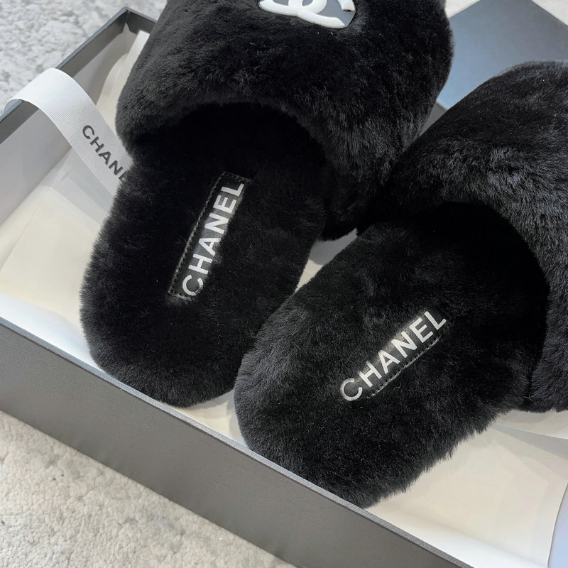 Chanel Wool Slippers SNC091302