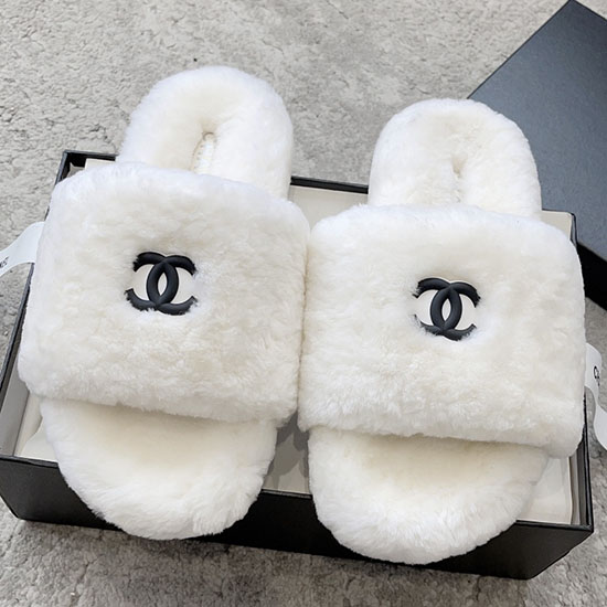 Chanel Wool Slippers SNC091303