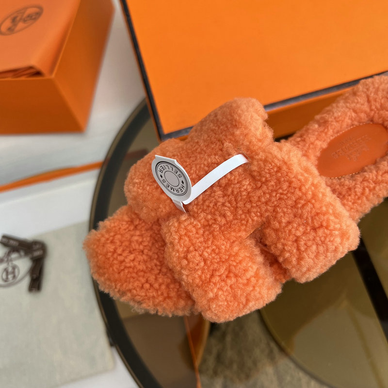 Hermes Wool Slippers SJH091302