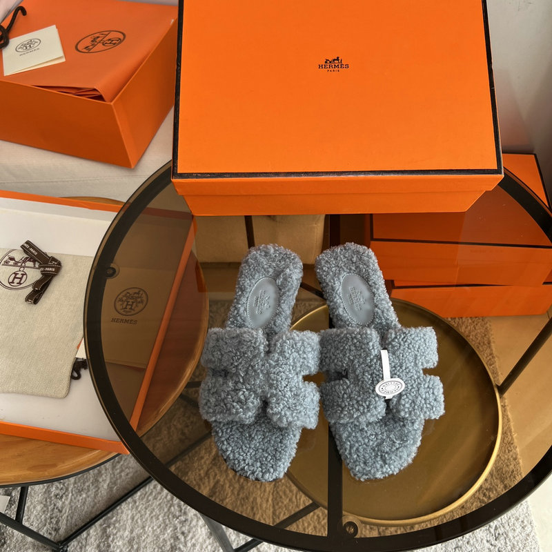 Hermes Wool Slippers SJH091304