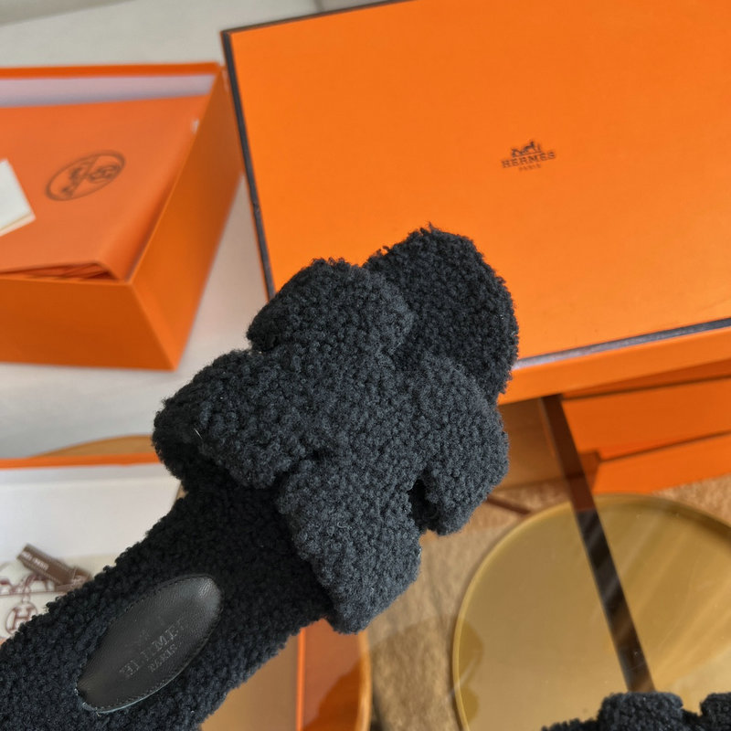 Hermes Wool Slippers SJH091305