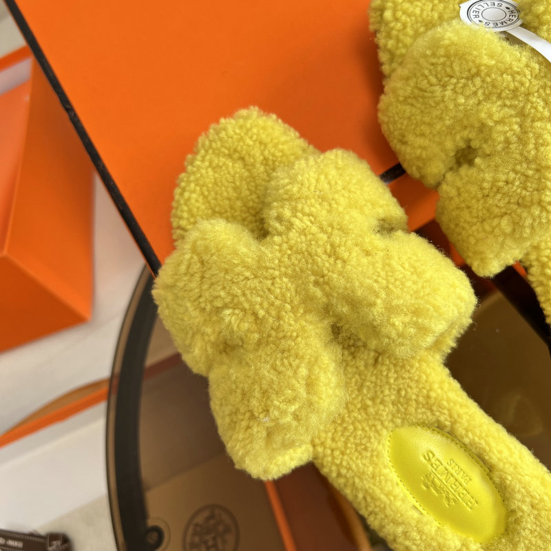 Hermes Wool Slippers SJH091307