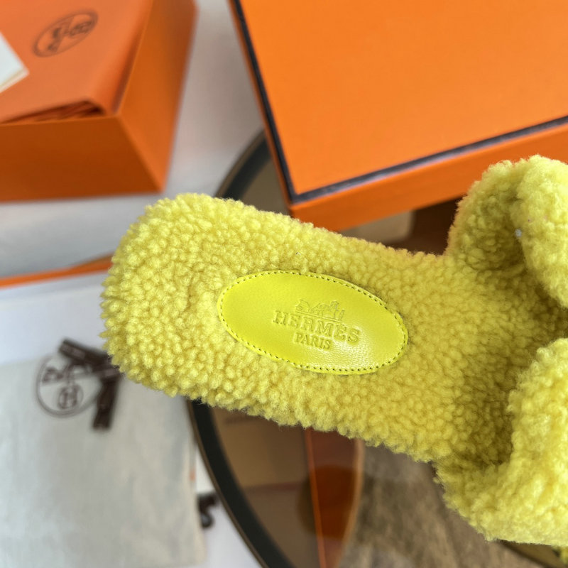 Hermes Wool Slippers SJH091307