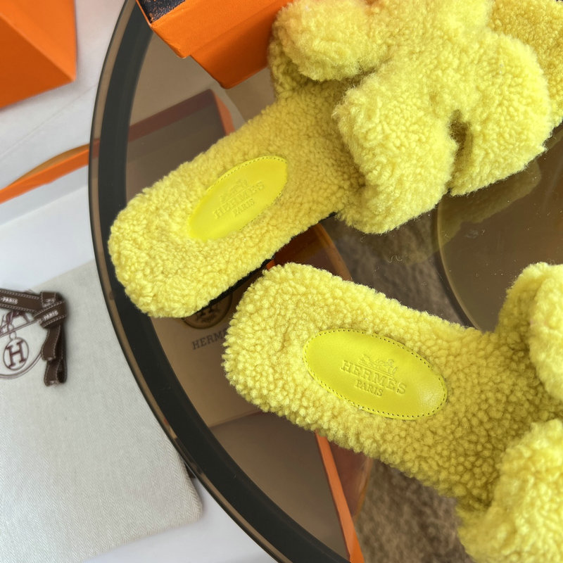 Hermes Wool Slippers SJH091307