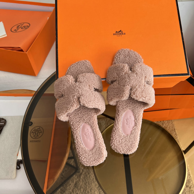 Hermes Wool Slippers SJH091308