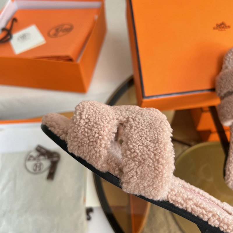 Hermes Wool Slippers SJH091308