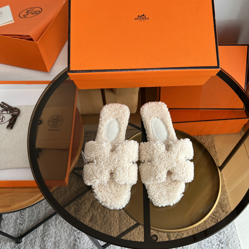 Hermes Wool Slippers SJH091309