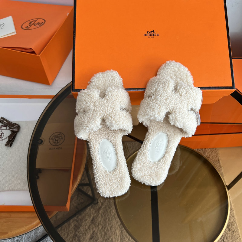 Hermes Wool Slippers SJH091309