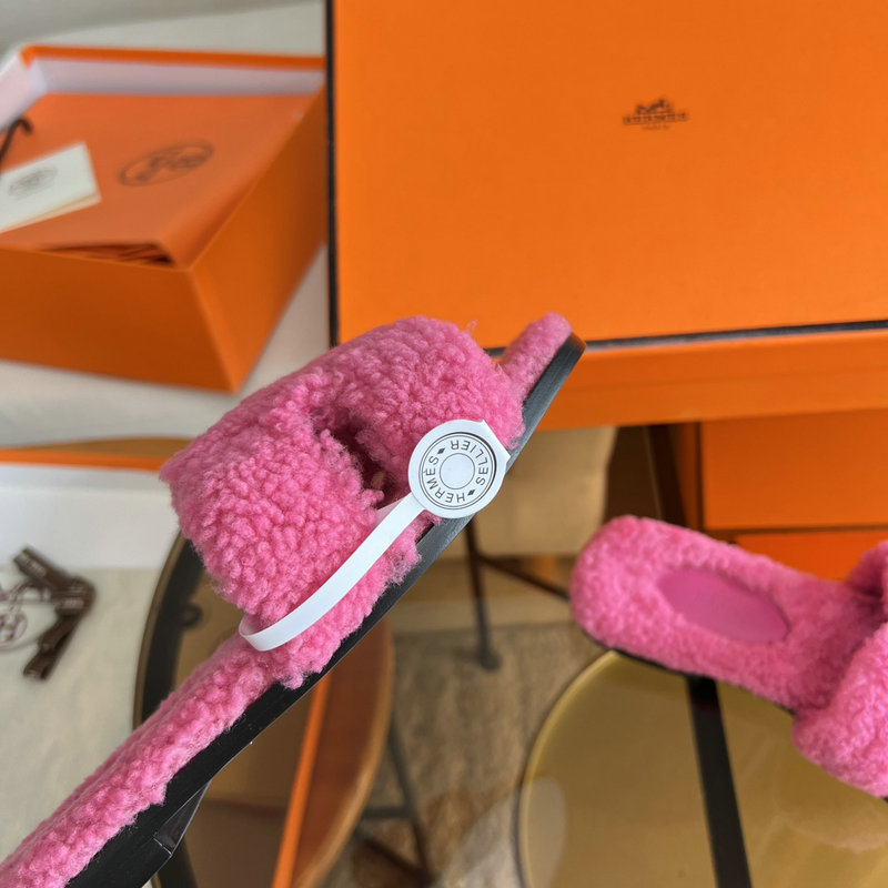 Hermes Wool Slippers SJH091310