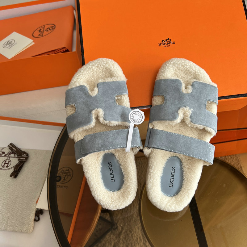 Hermes Wool Slippers SJH091318