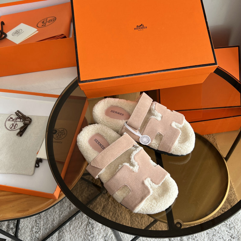 Hermes Wool Slippers SJH091319