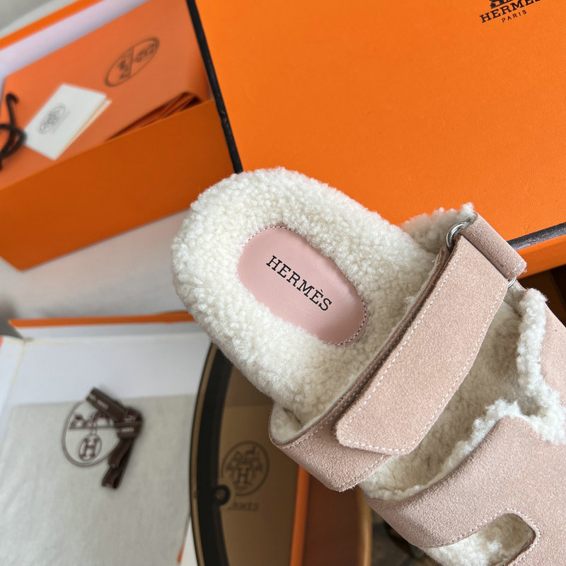 Hermes Wool Slippers SJH091319