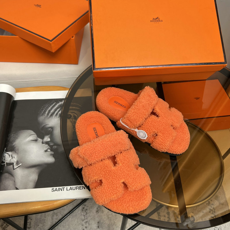 Hermes Wool Slippers SJH091320