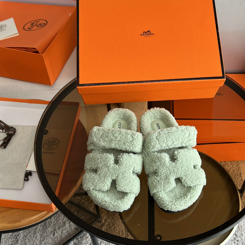 Hermes Wool Slippers SJH091321