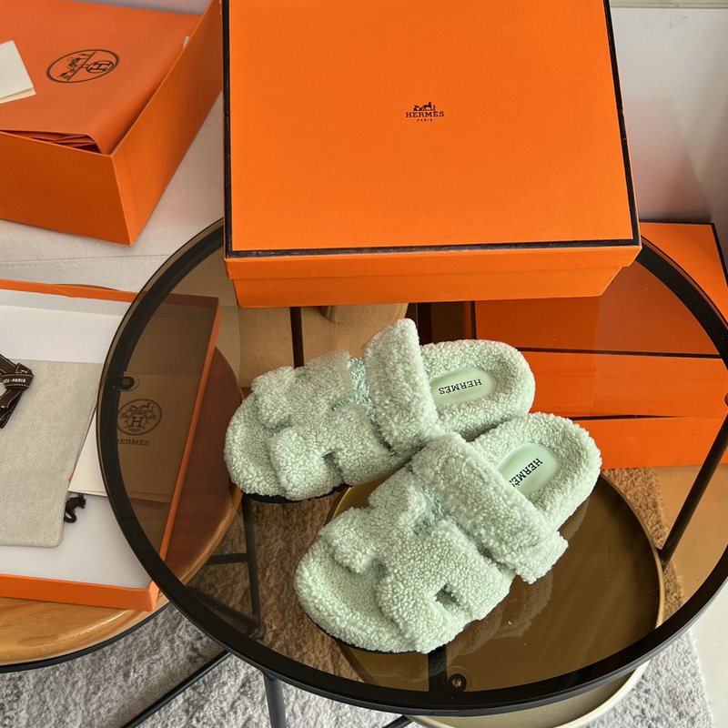 Hermes Wool Slippers SJH091321