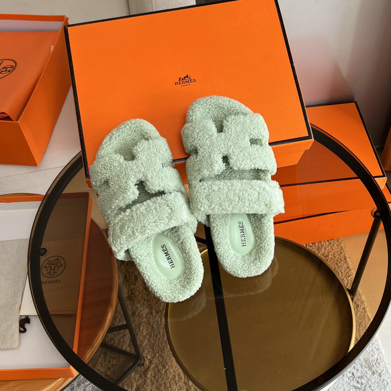 Hermes Wool Slippers SJH091321