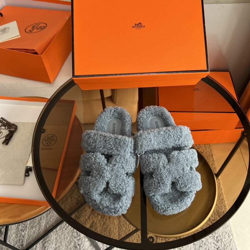 Hermes Wool Slippers SJH091322