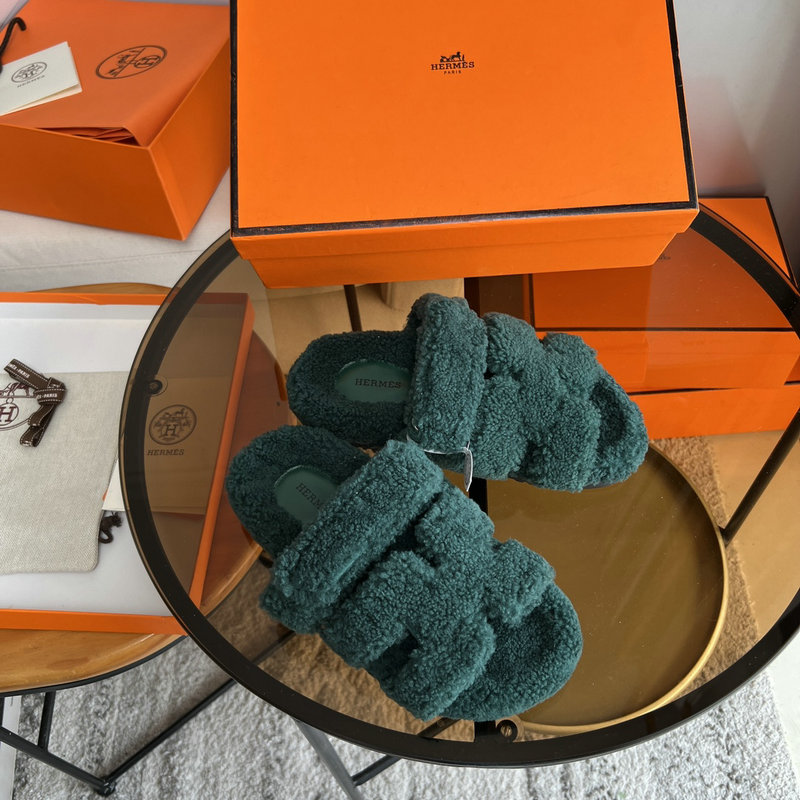 Hermes Wool Slippers SJH091323