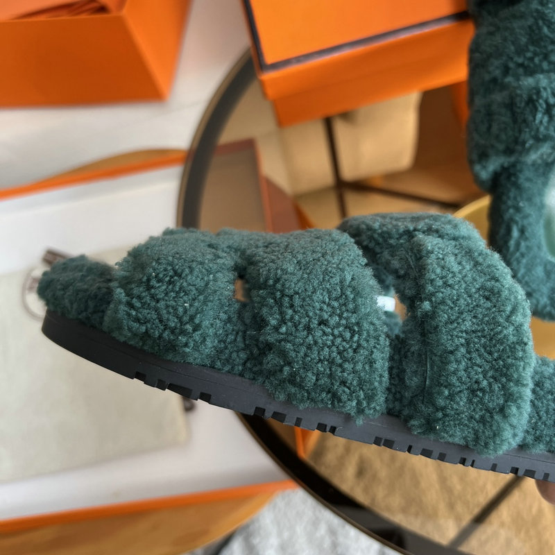 Hermes Wool Slippers SJH091323