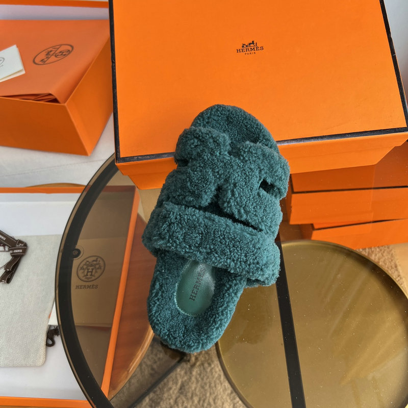 Hermes Wool Slippers SJH091323