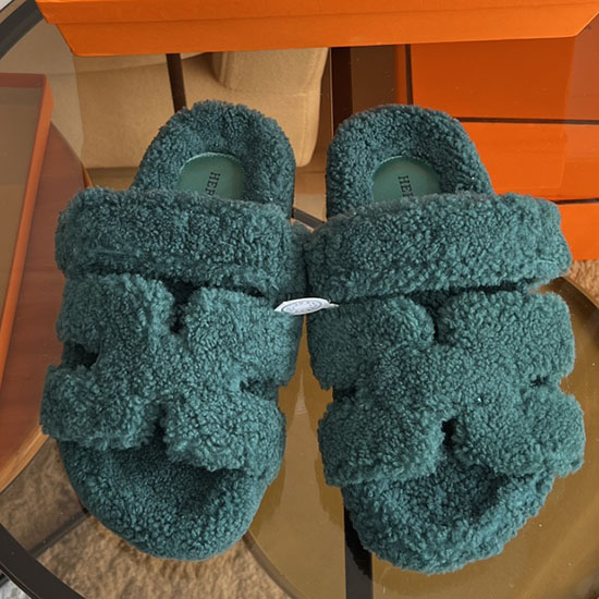 Hermes Wool Slippers SJH091323