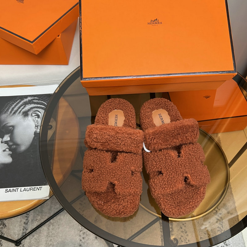 Hermes Wool Slippers SJH091329