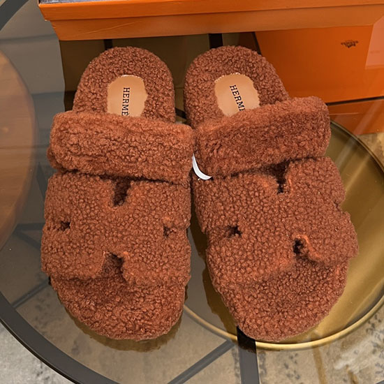 Hermes Wool Slippers SJH091329