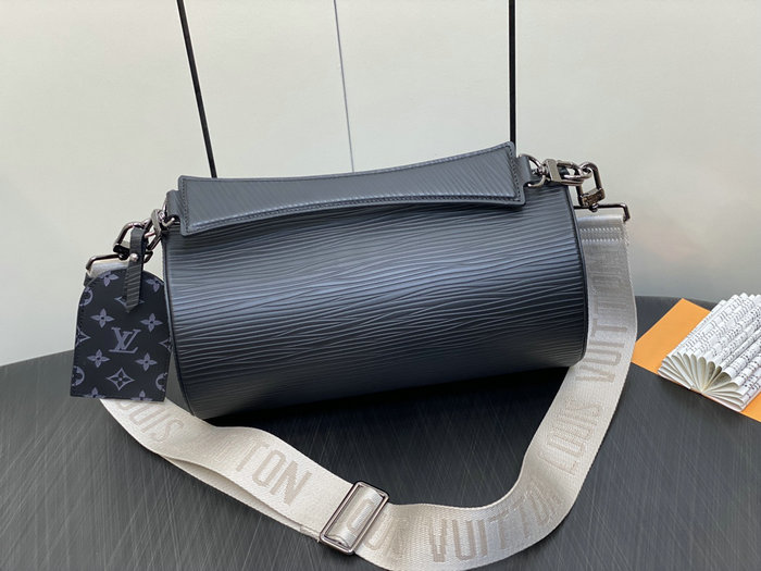 Louis Vuitton Soft Polochon MM Black M23719