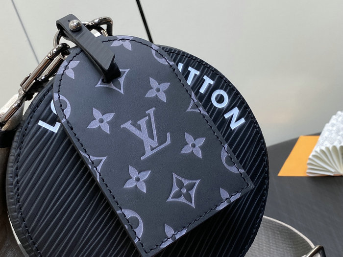 Louis Vuitton Soft Polochon MM Black M23719